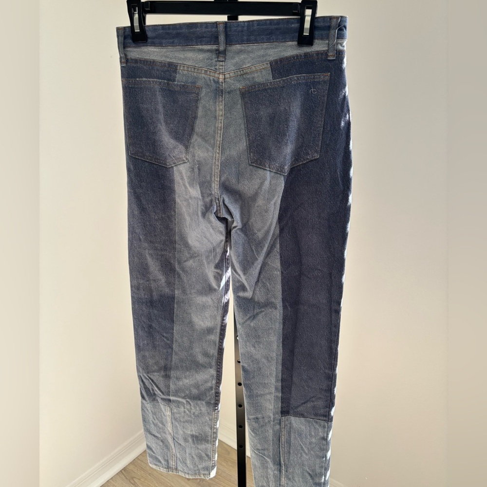 Rag & Bone Patchwork Blue Jeans - image 3